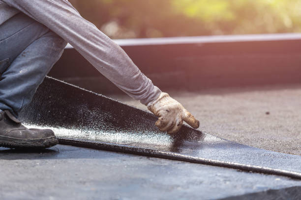 Professional Waterproofing technician working in Williamstown, PA
